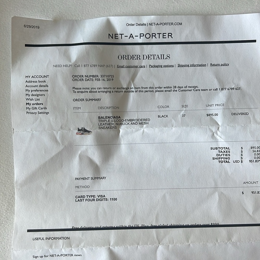 Balenciaga
Triple S sneakers - Picture 7 of 7